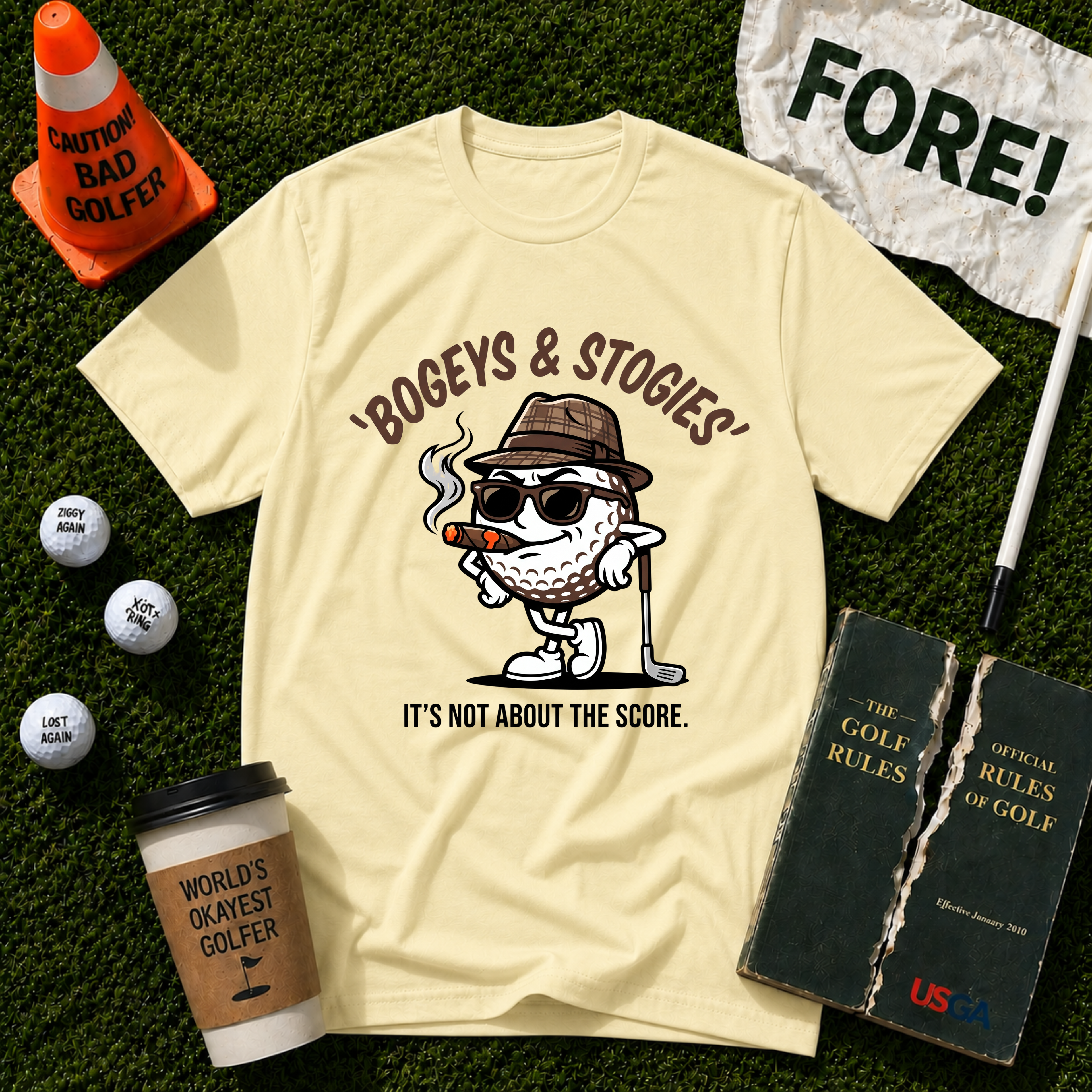 Drives & Ashes Golf Club T-Shirt