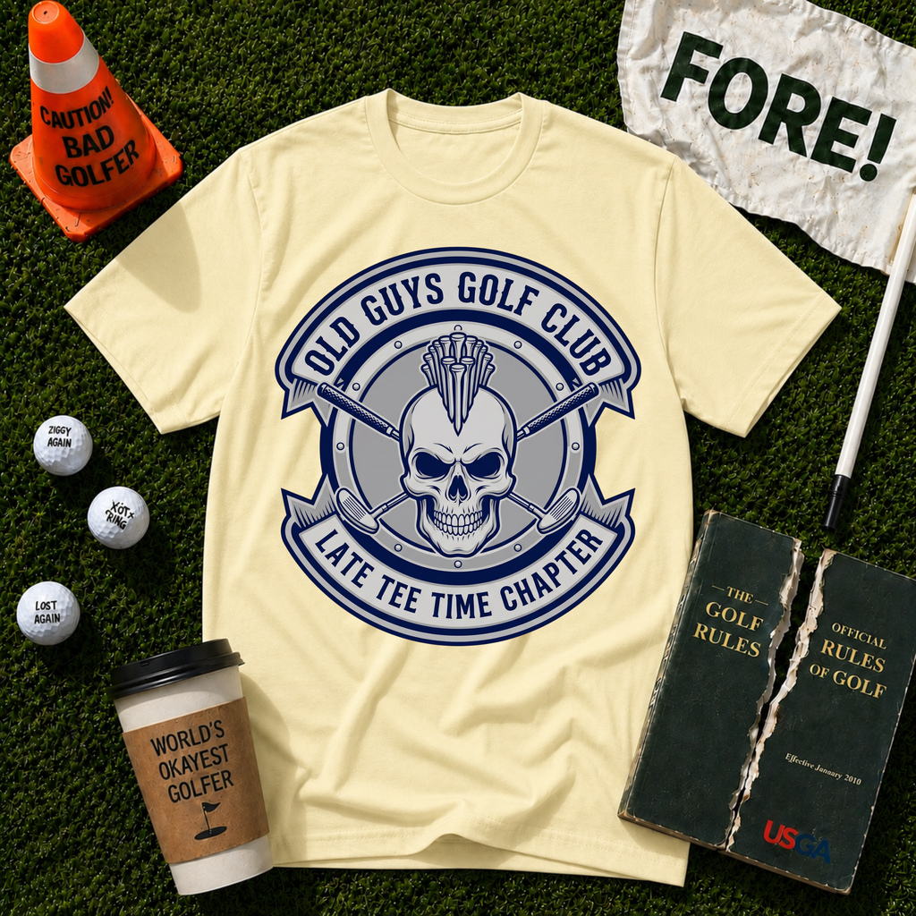 Old Guys Golf Club T-Shirt