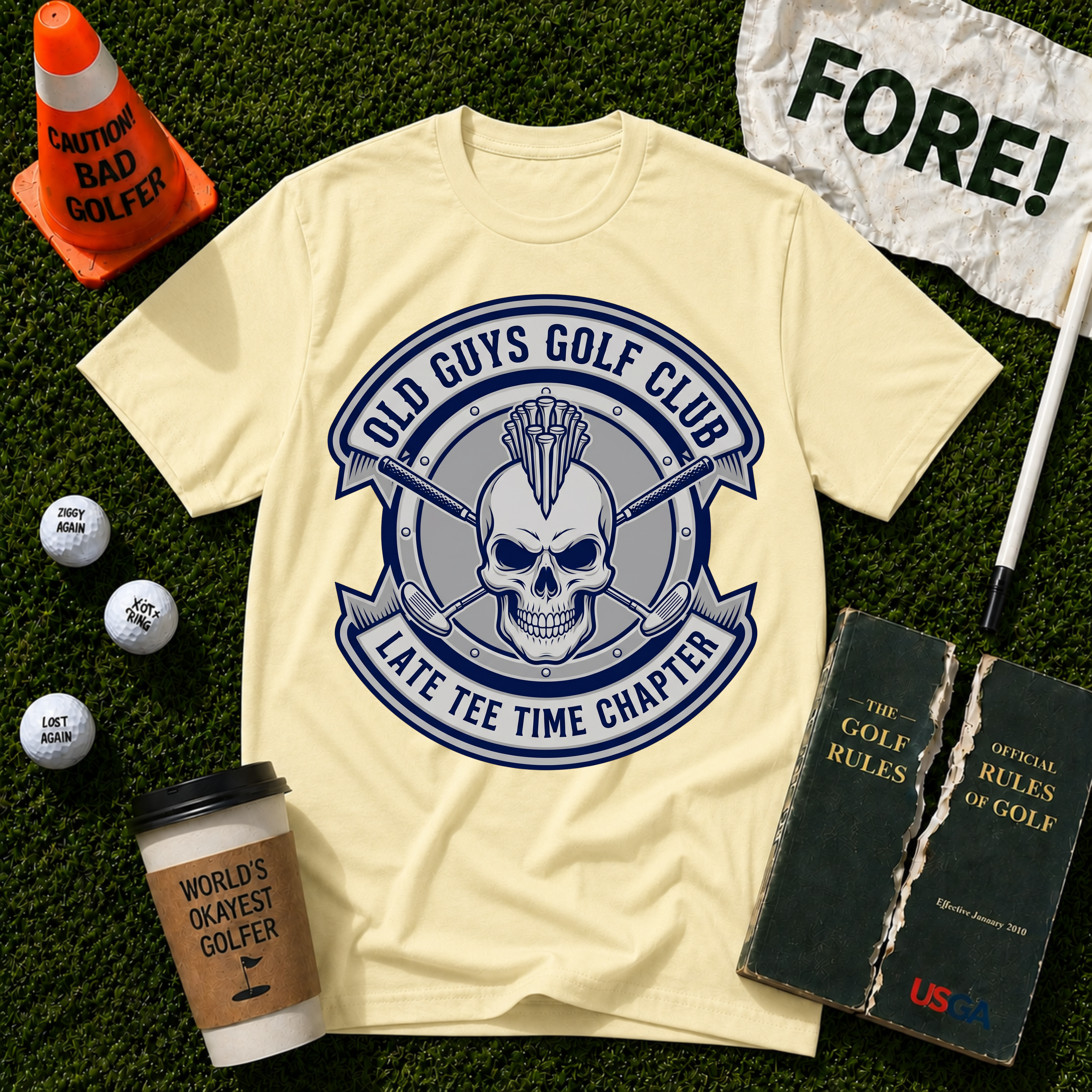 Old Guys Golf Club T-Shirt