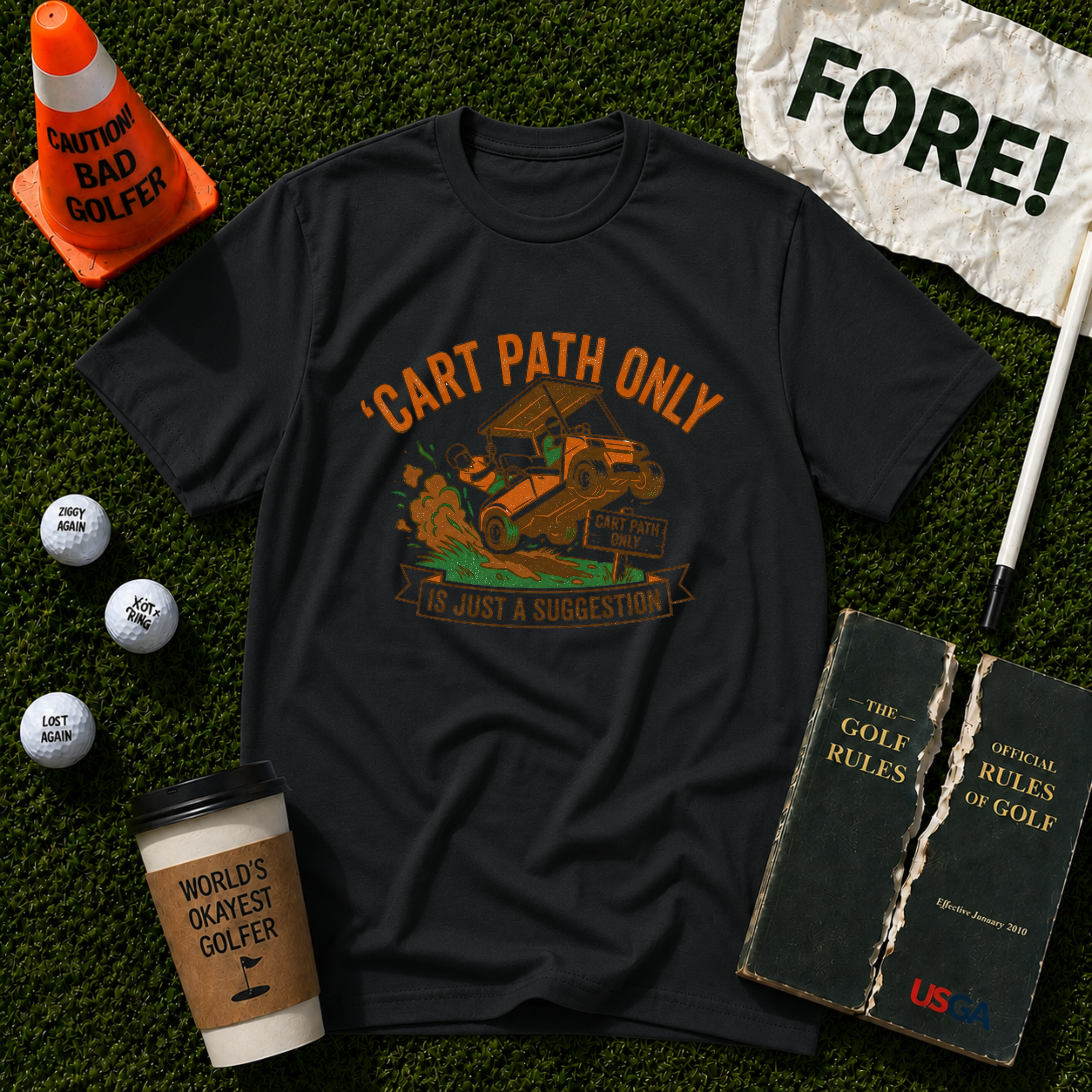Cart Path Hero T-Shirt