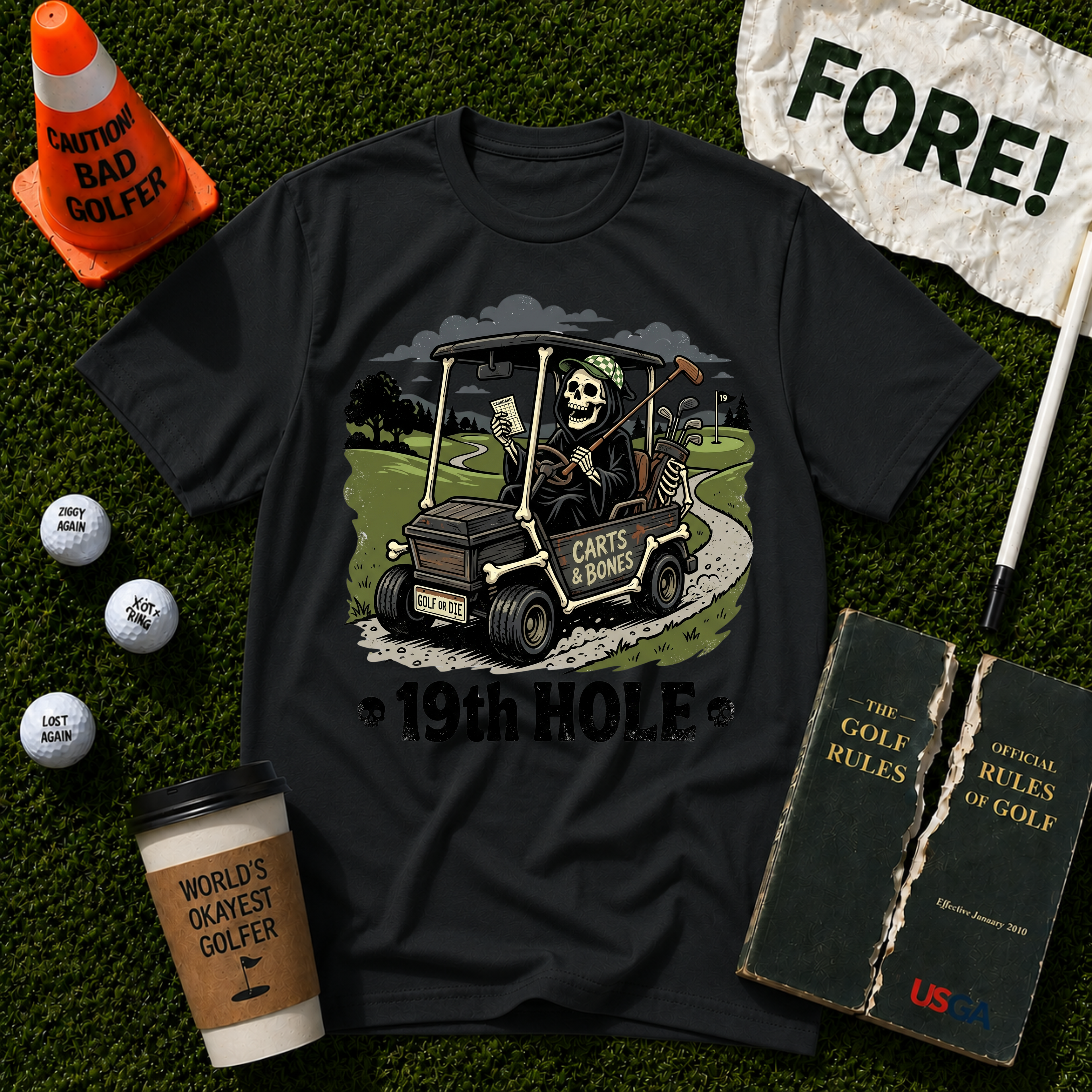 Cart Path Only T-Shirt