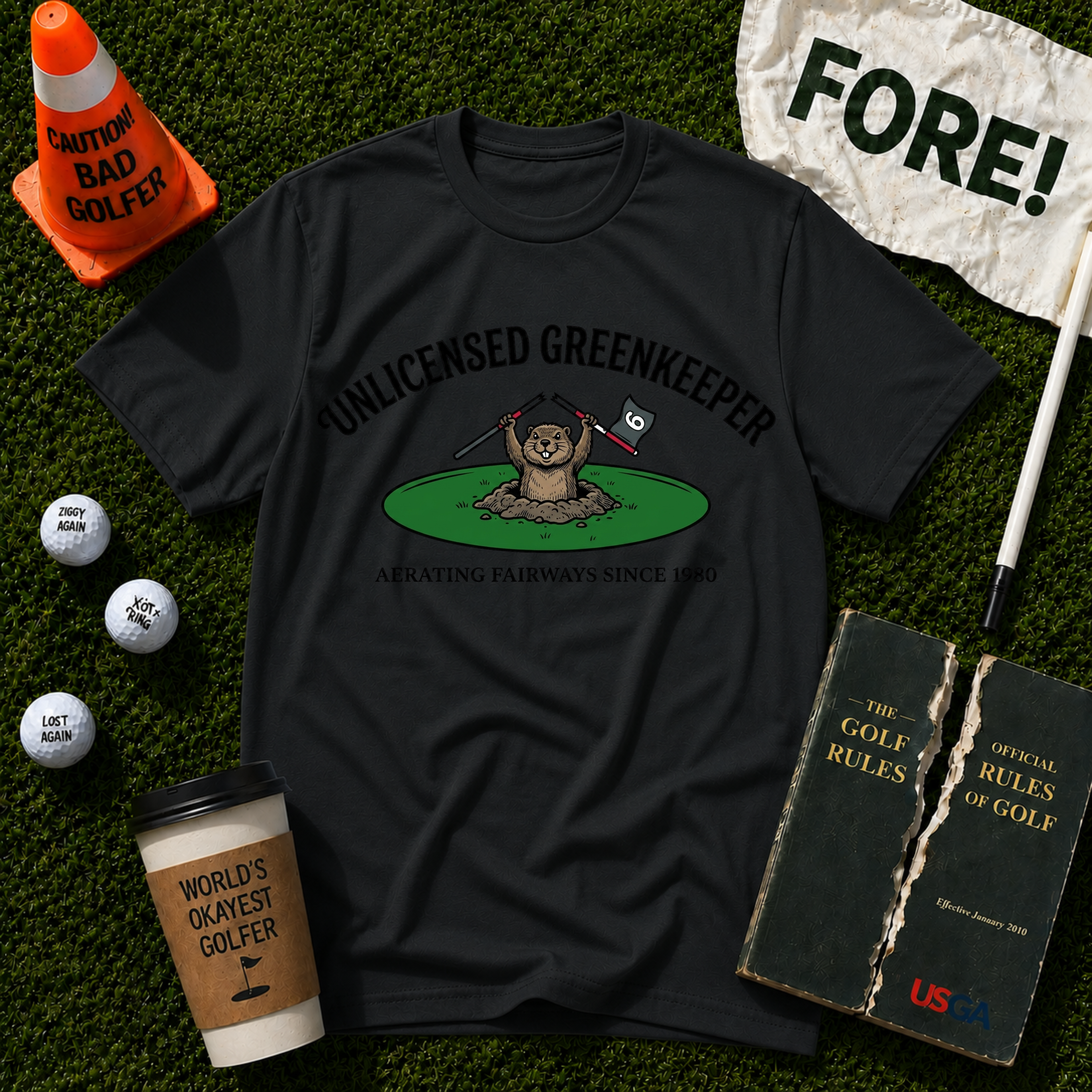 Unlicensed Greenkeeper T-Shirt