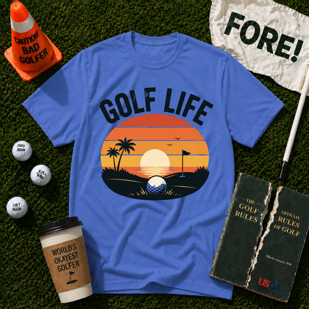 #Golf Life  Tech T-Shirt
