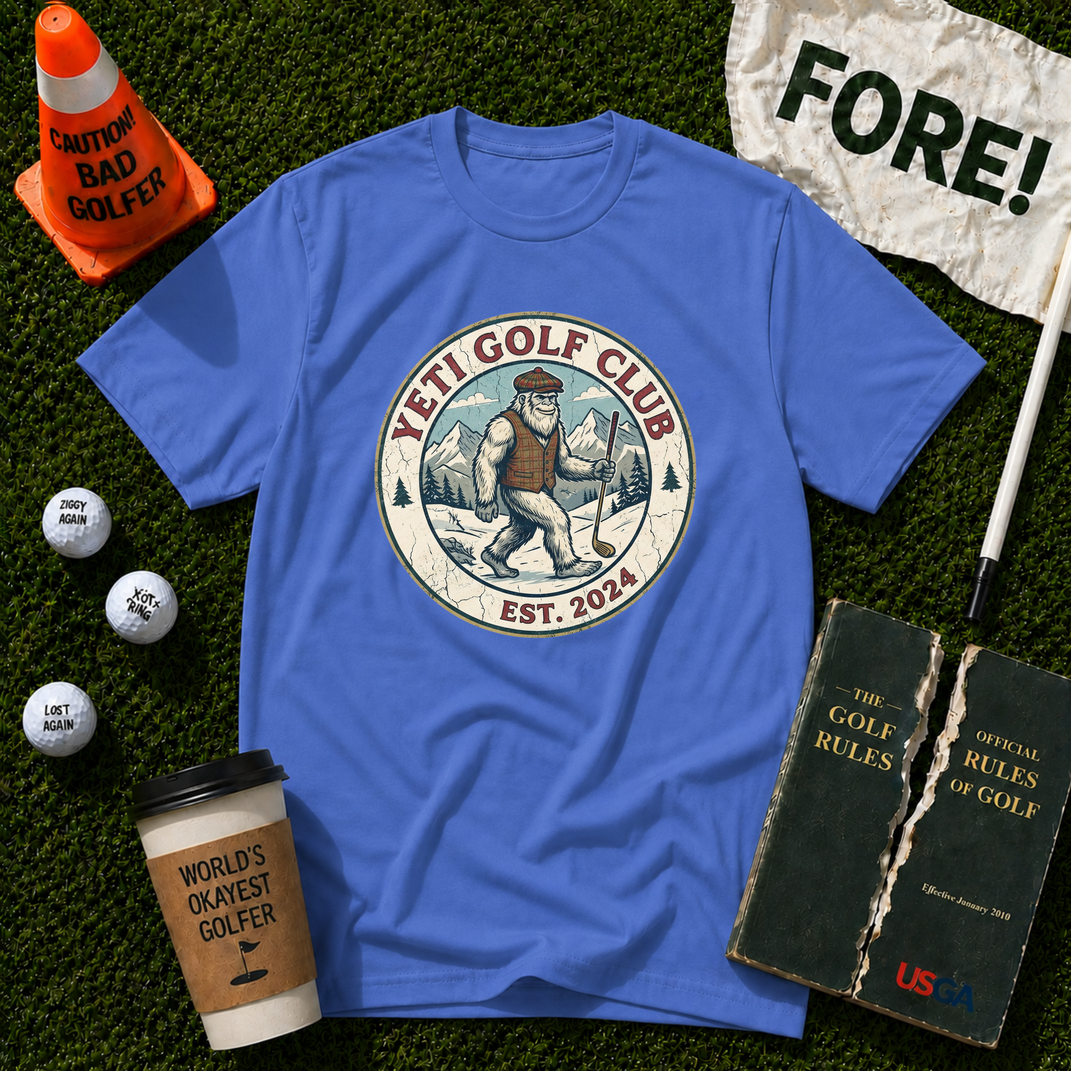 Yeti Golf Club T-Shirt