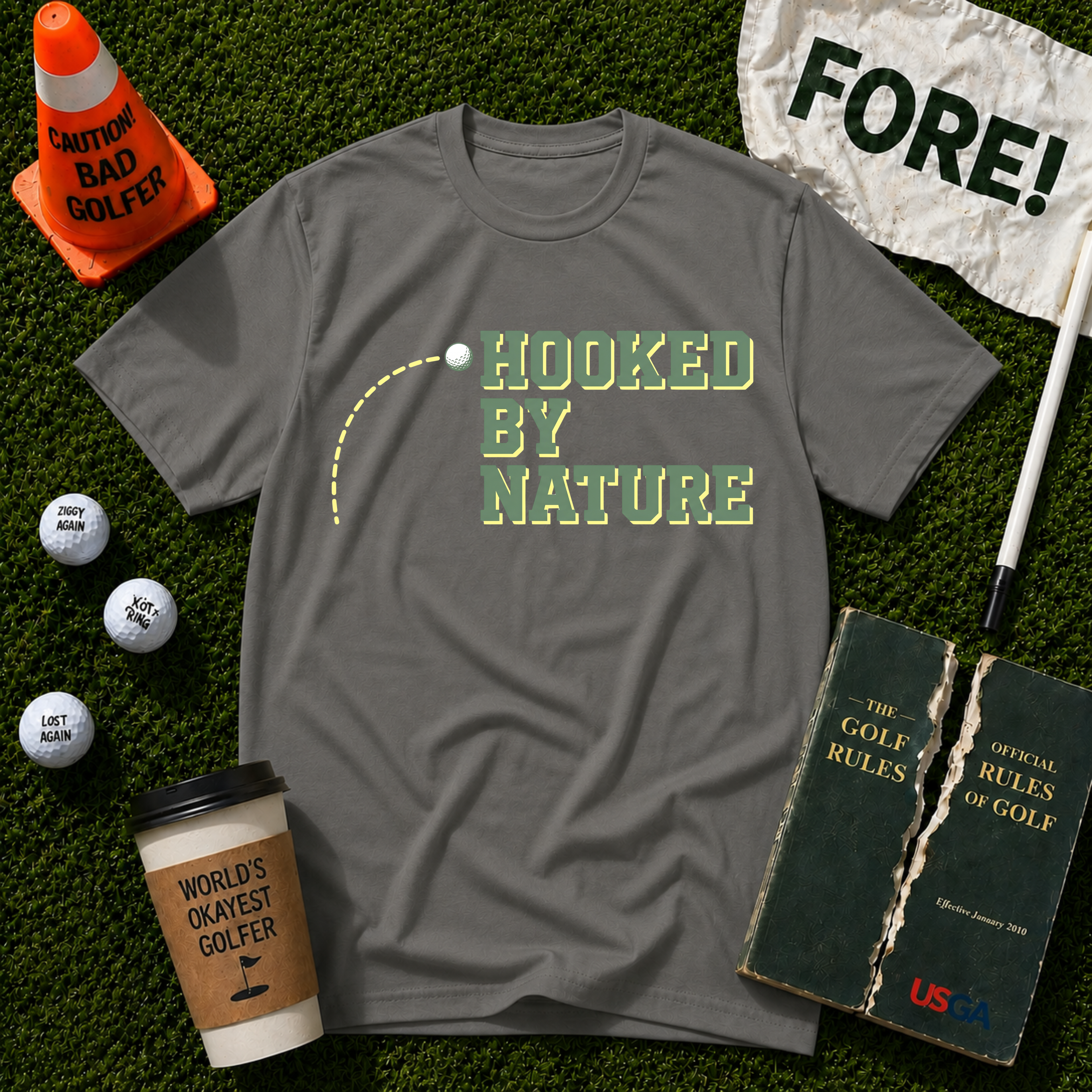 Hooked By Nature T-Shirt