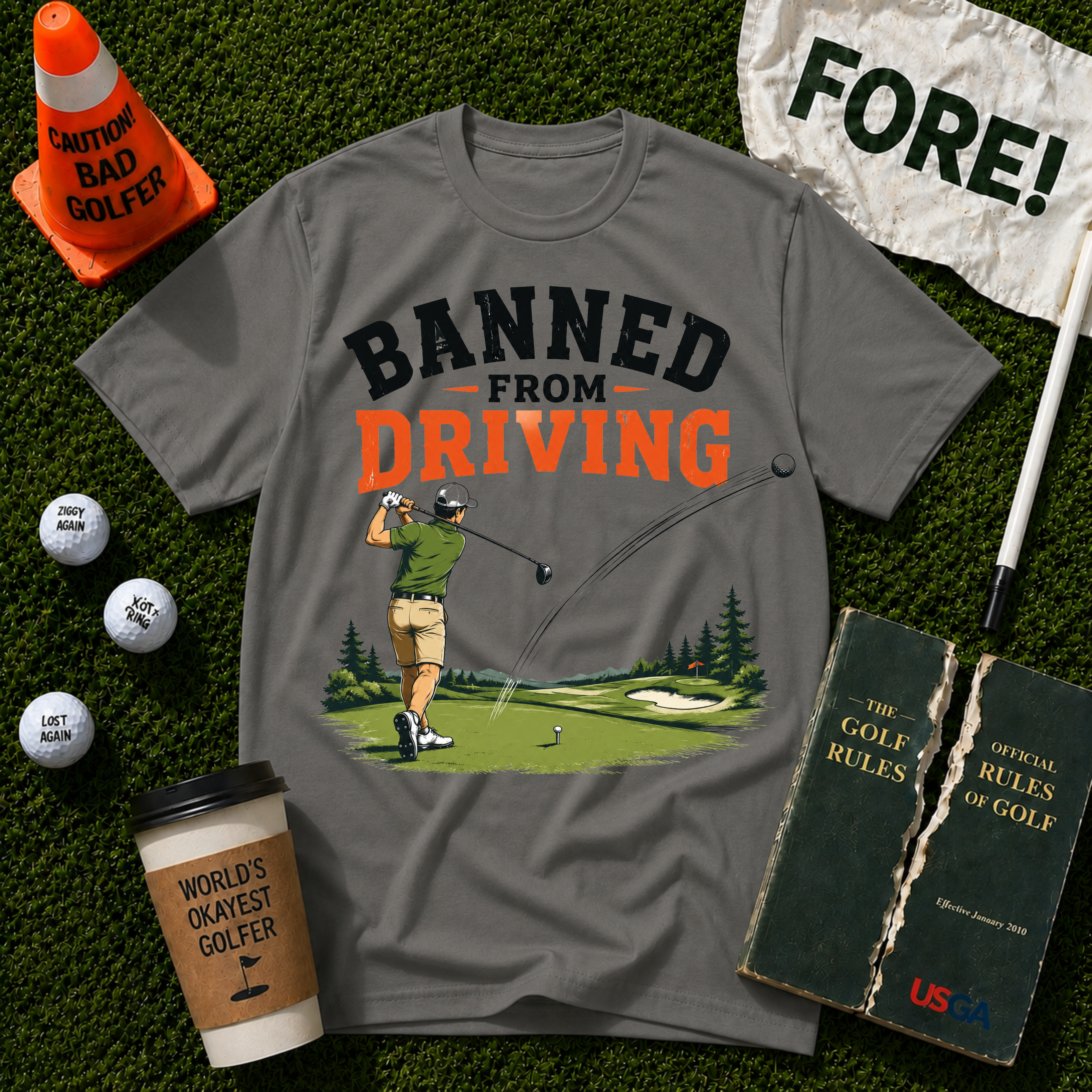 Banned From Driving T-Shirt