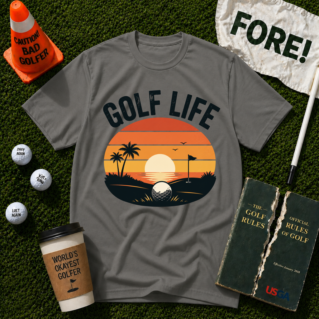 #Golf Life  Tech T-Shirt