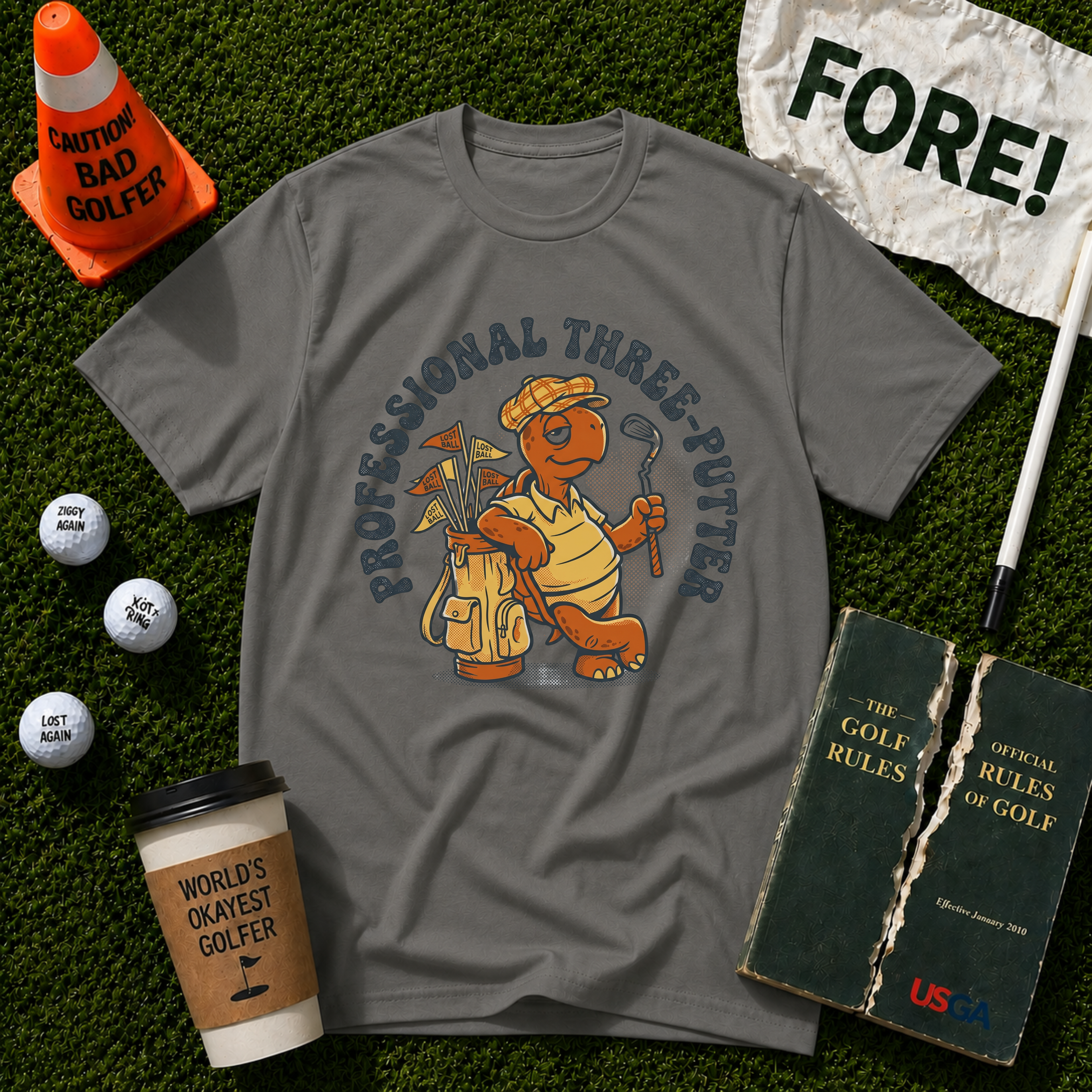 3 Putter T-Shirt