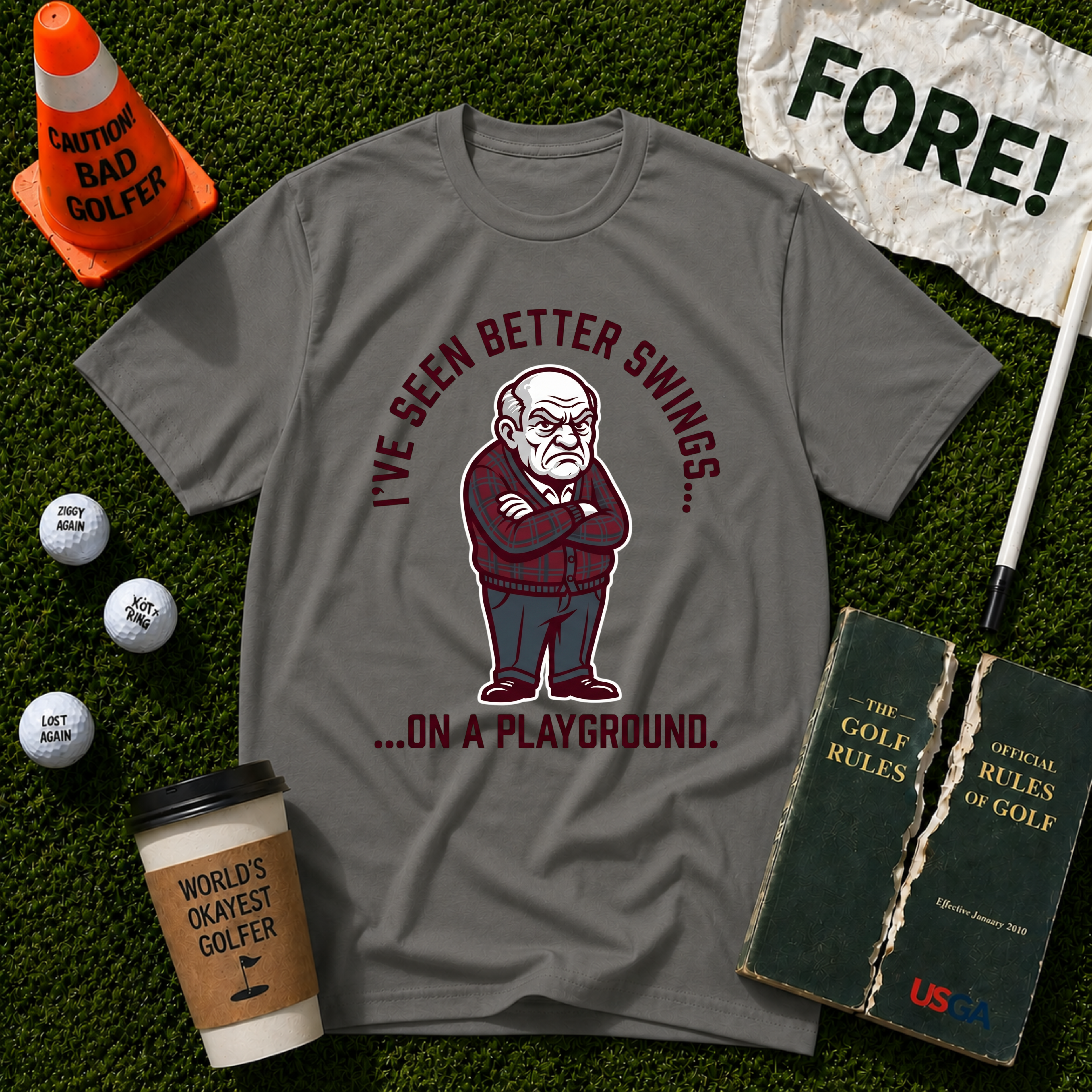 Seen Better Swings T-Shirt