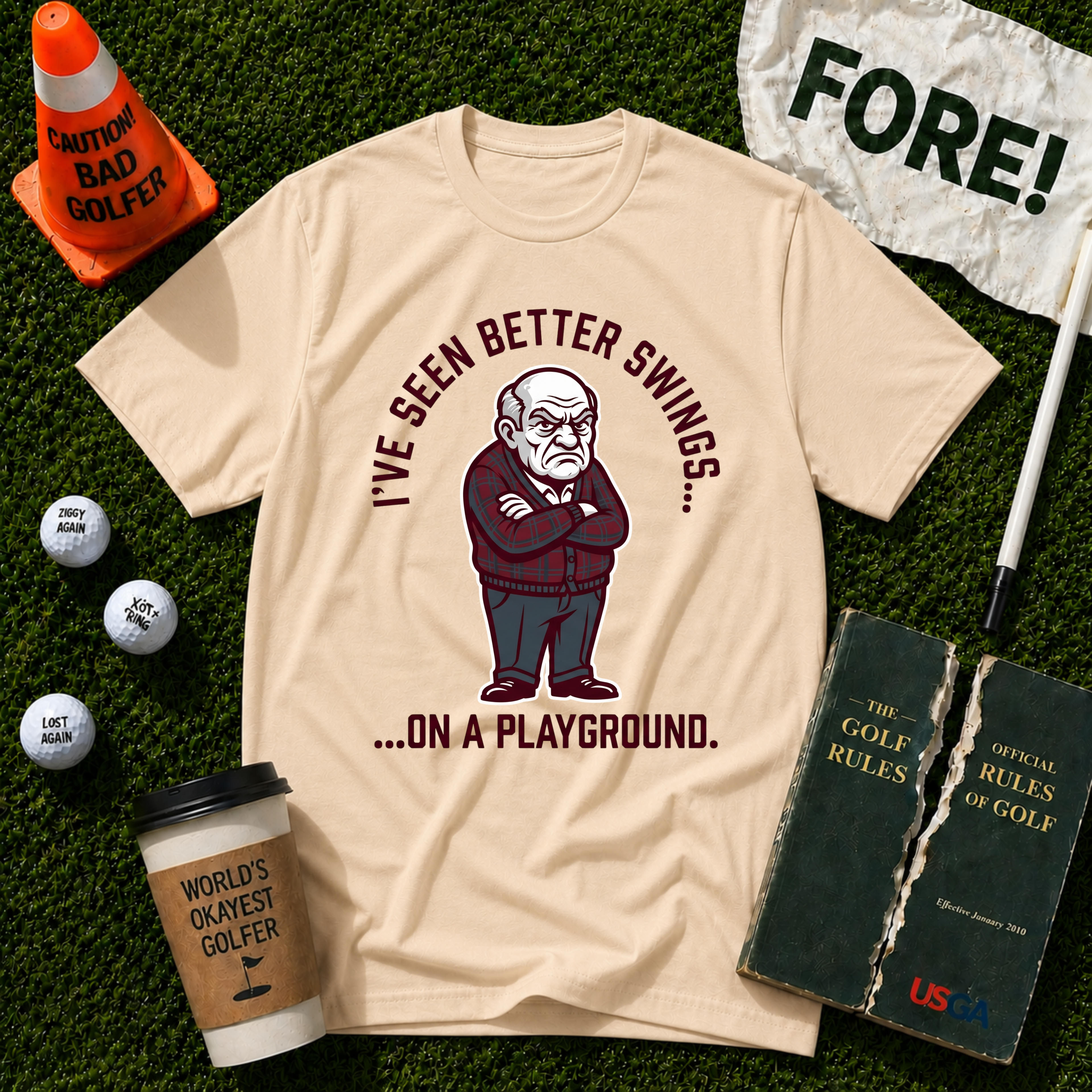 Seen Better Swings T-Shirt