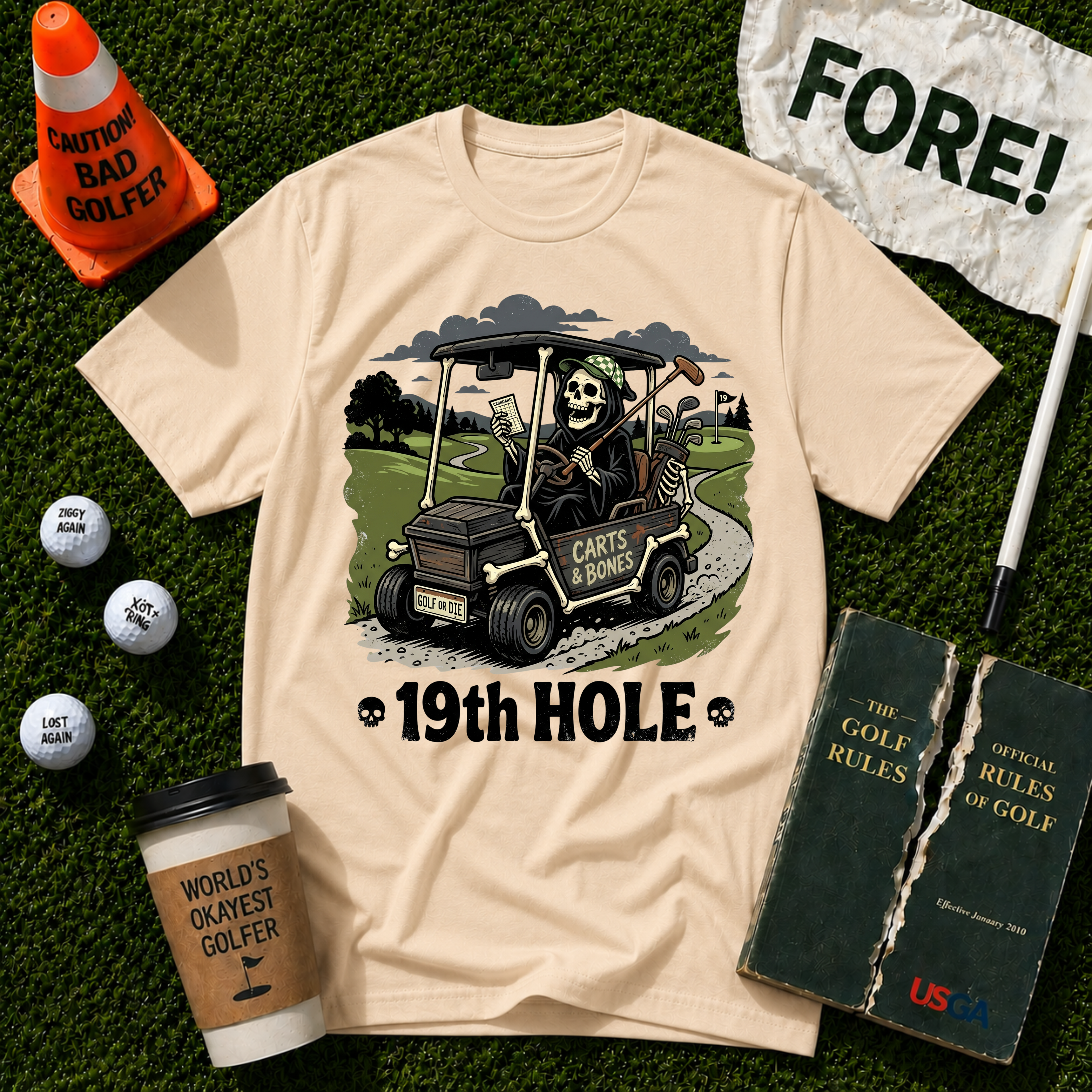 Cart Path Only T-Shirt