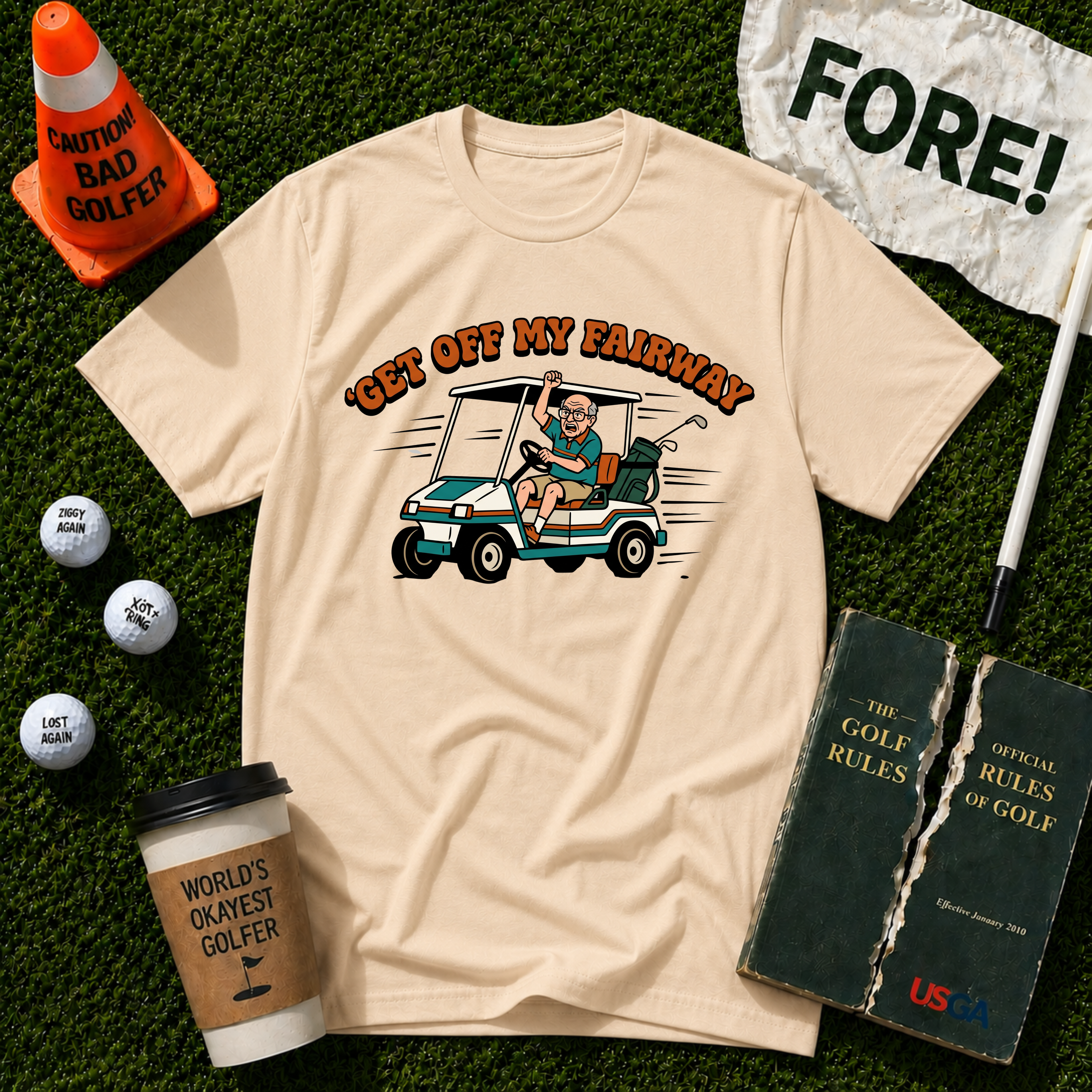 Get Off My Fairway T-Shirt