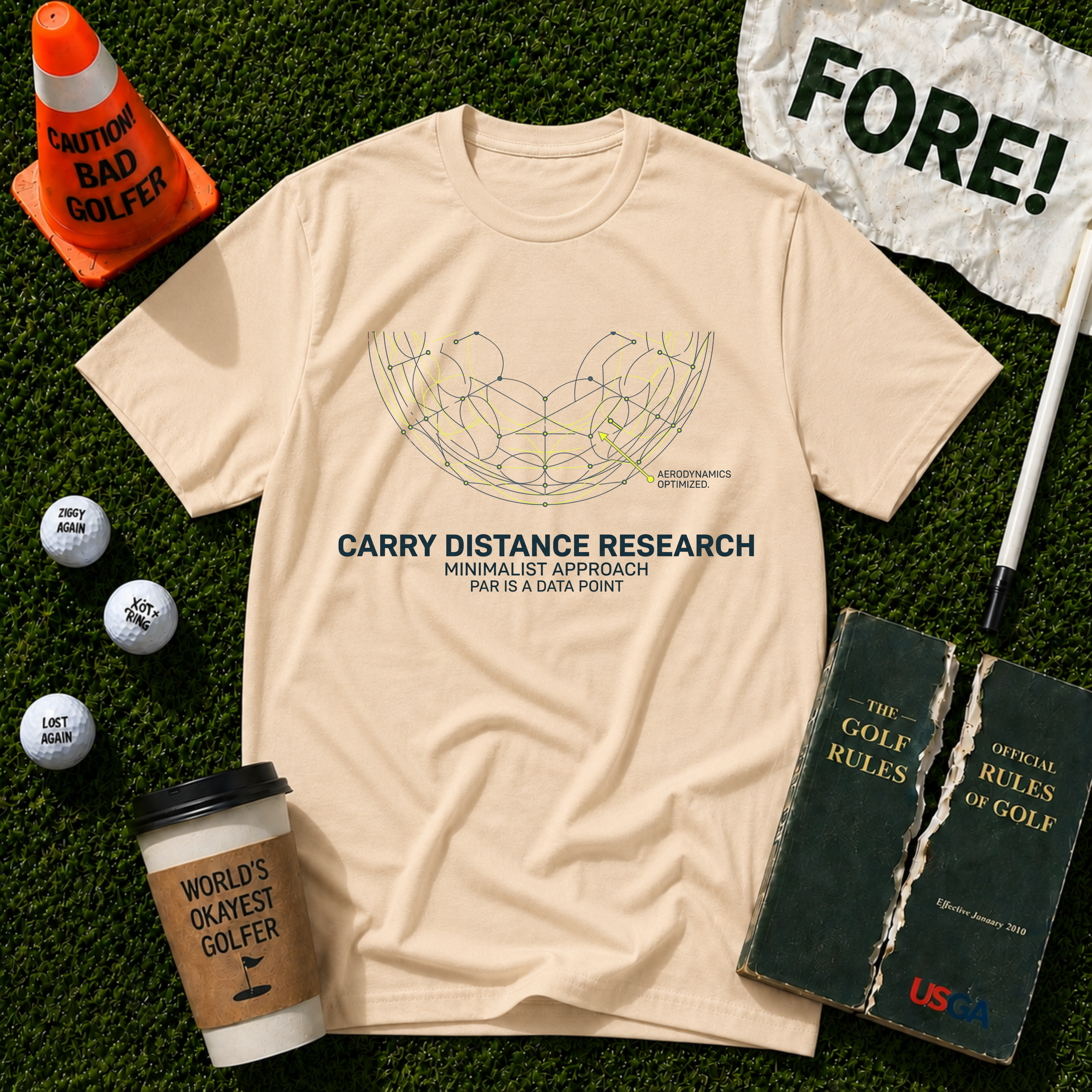 Golf Ball Tech T-Shirt