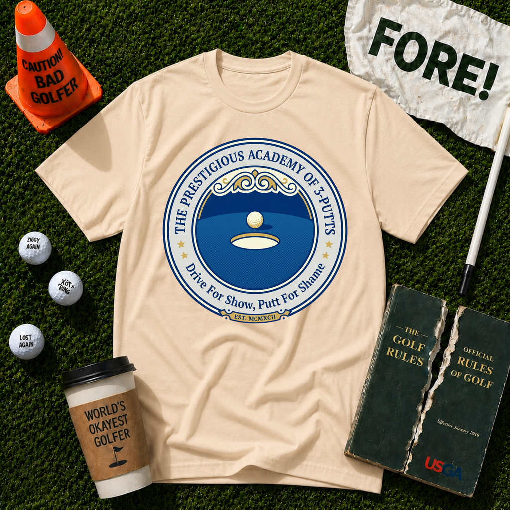 Academy Of Three Putts T-Shirt