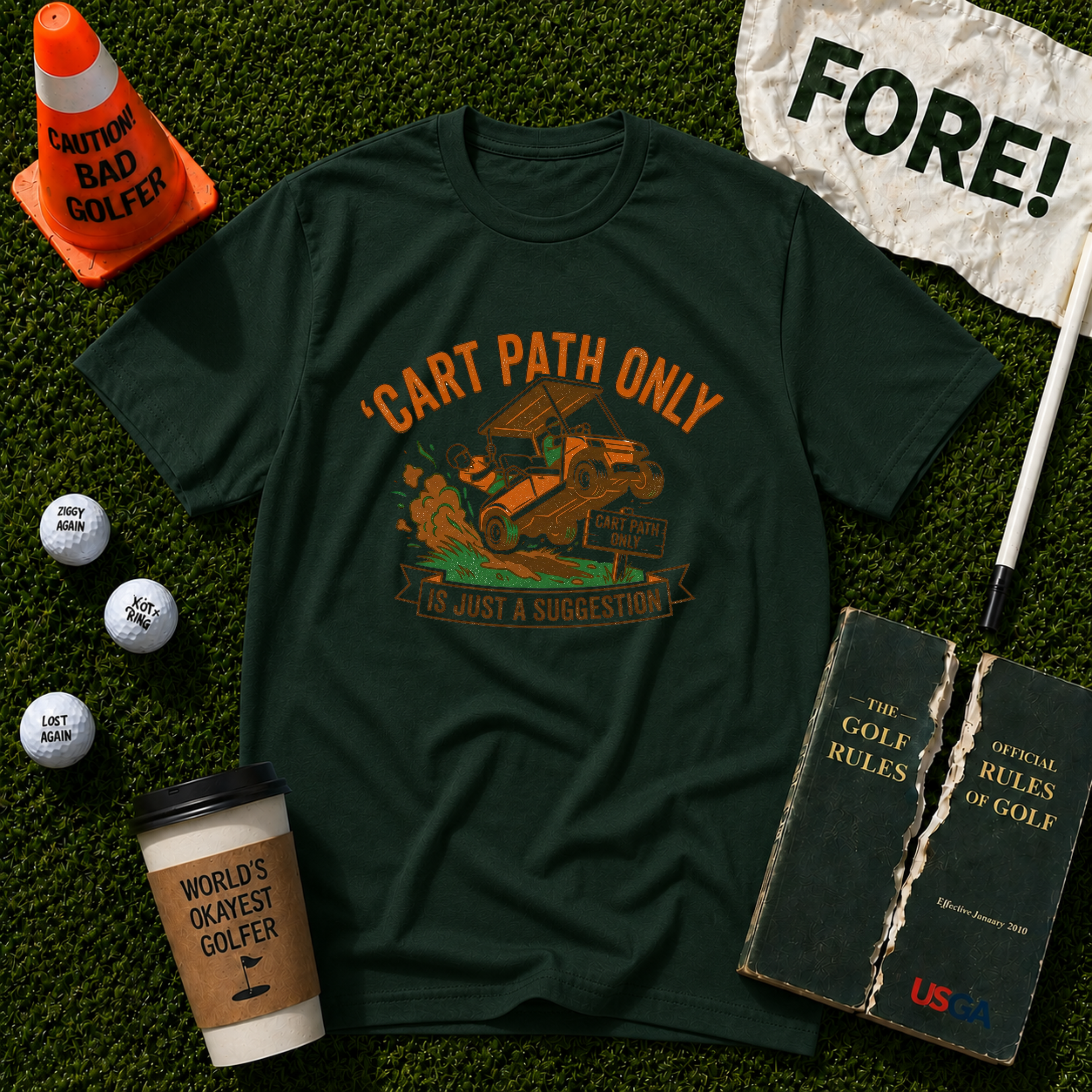 Cart Path Hero T-Shirt