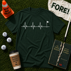 Heartbeat Flag Pole T-Shirt