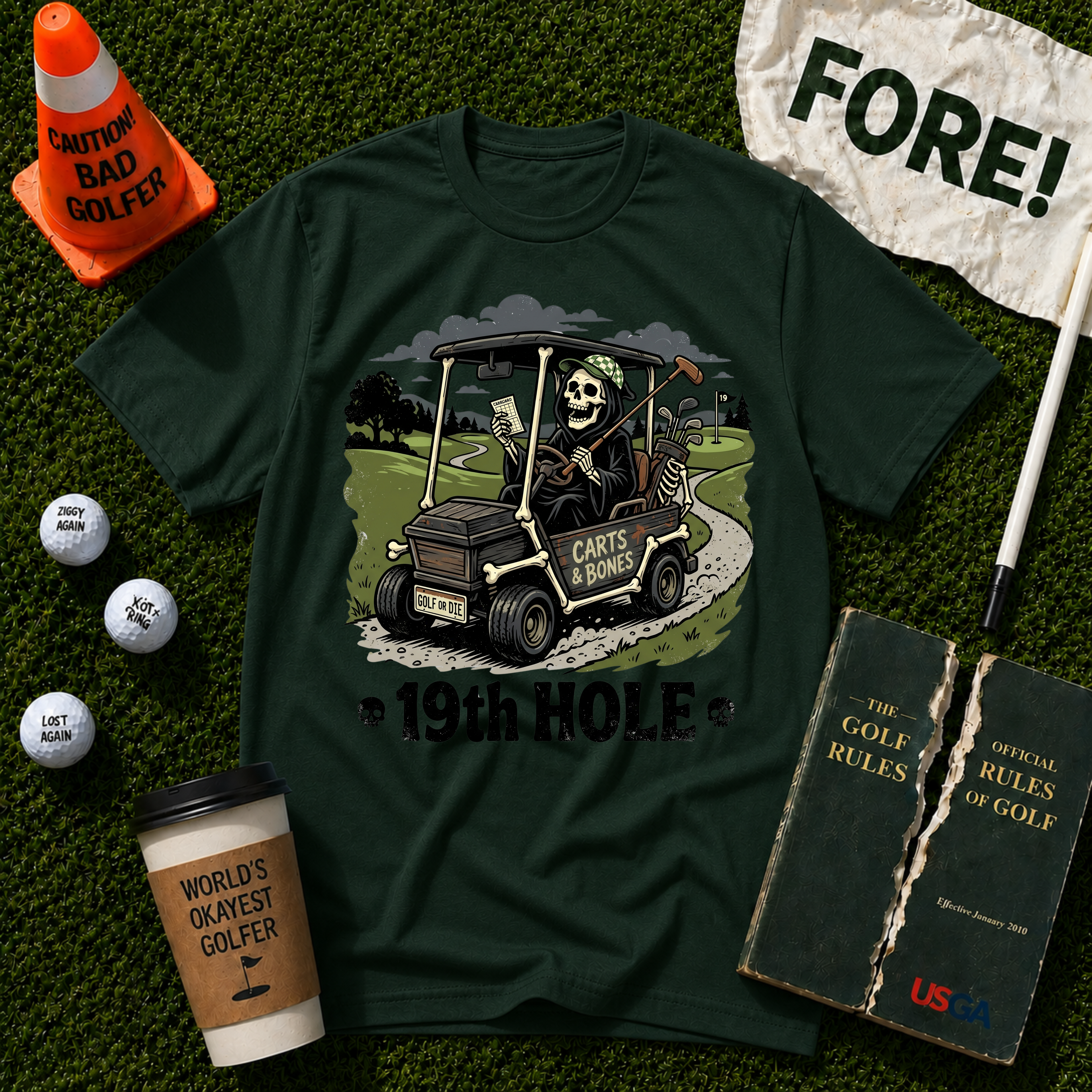 Cart Path Only T-Shirt