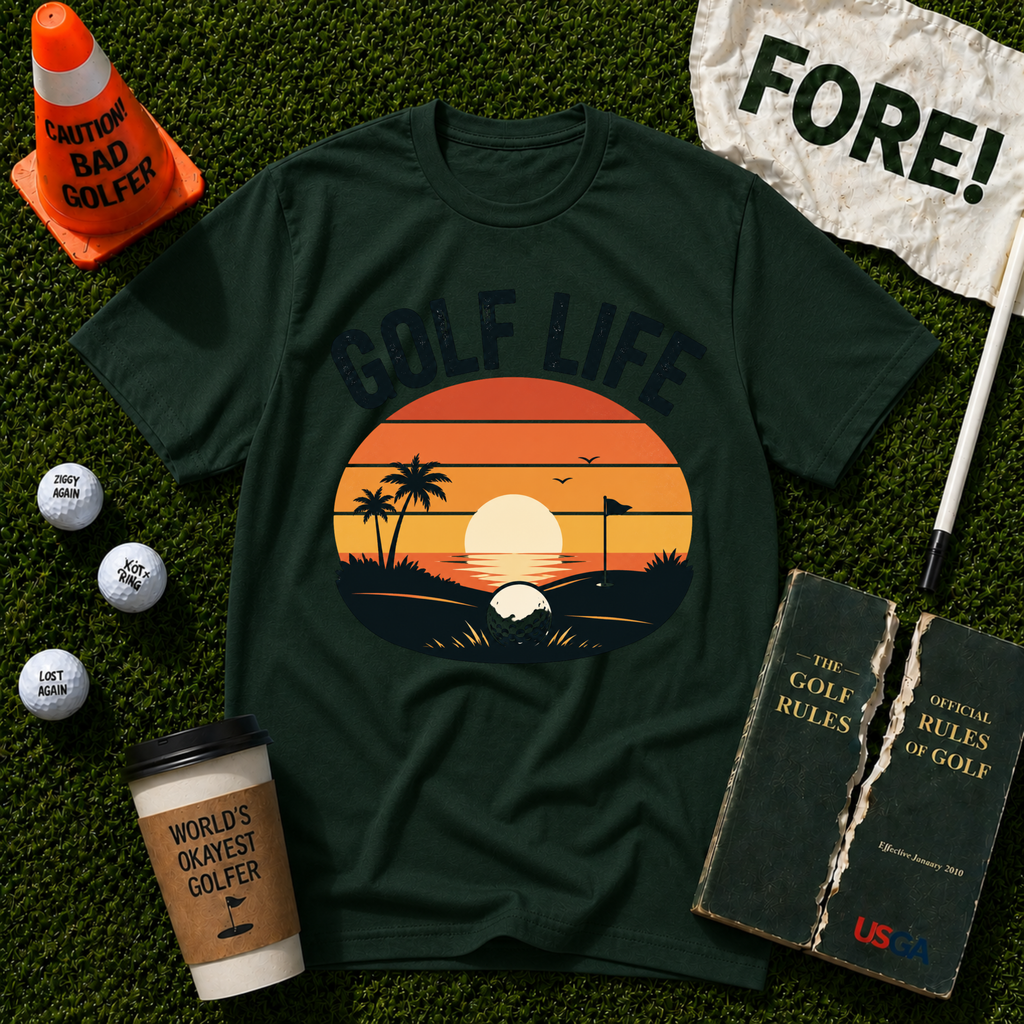#Golf Life  Tech T-Shirt