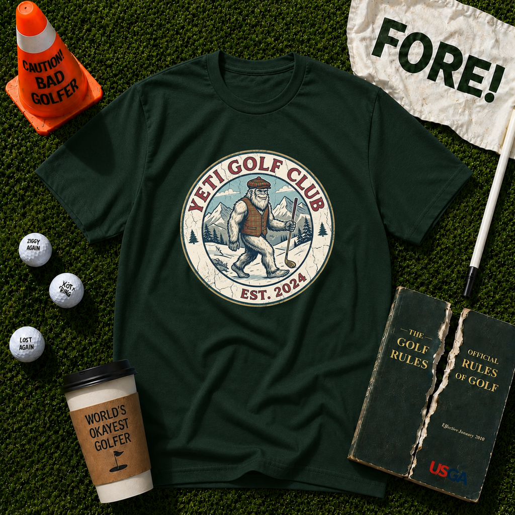 Yeti Golf Club T-Shirt