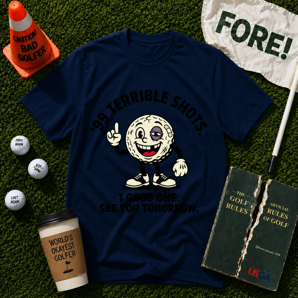 "99 Terrible Shots" T-Shirt