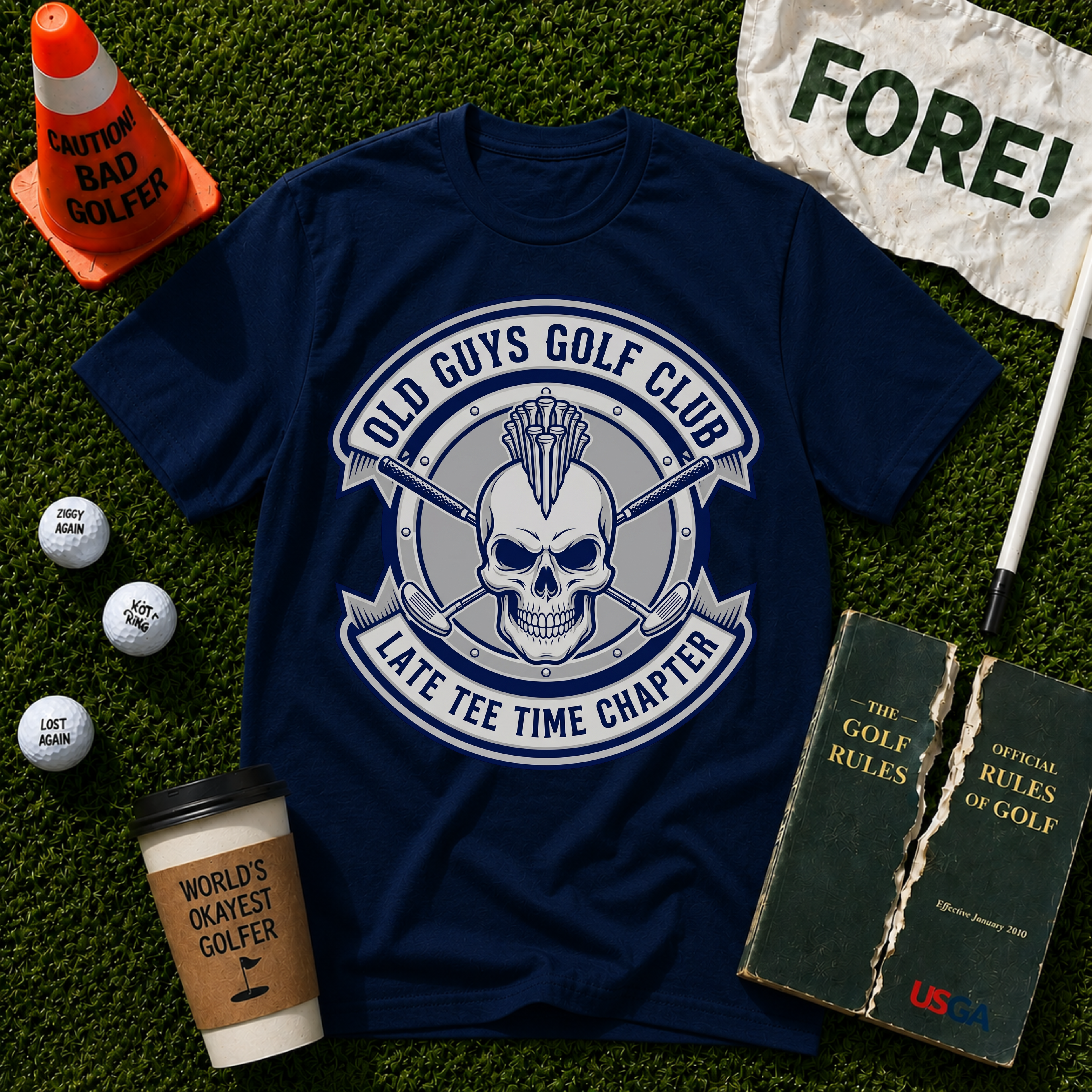 Old Guys Golf Club T-Shirt