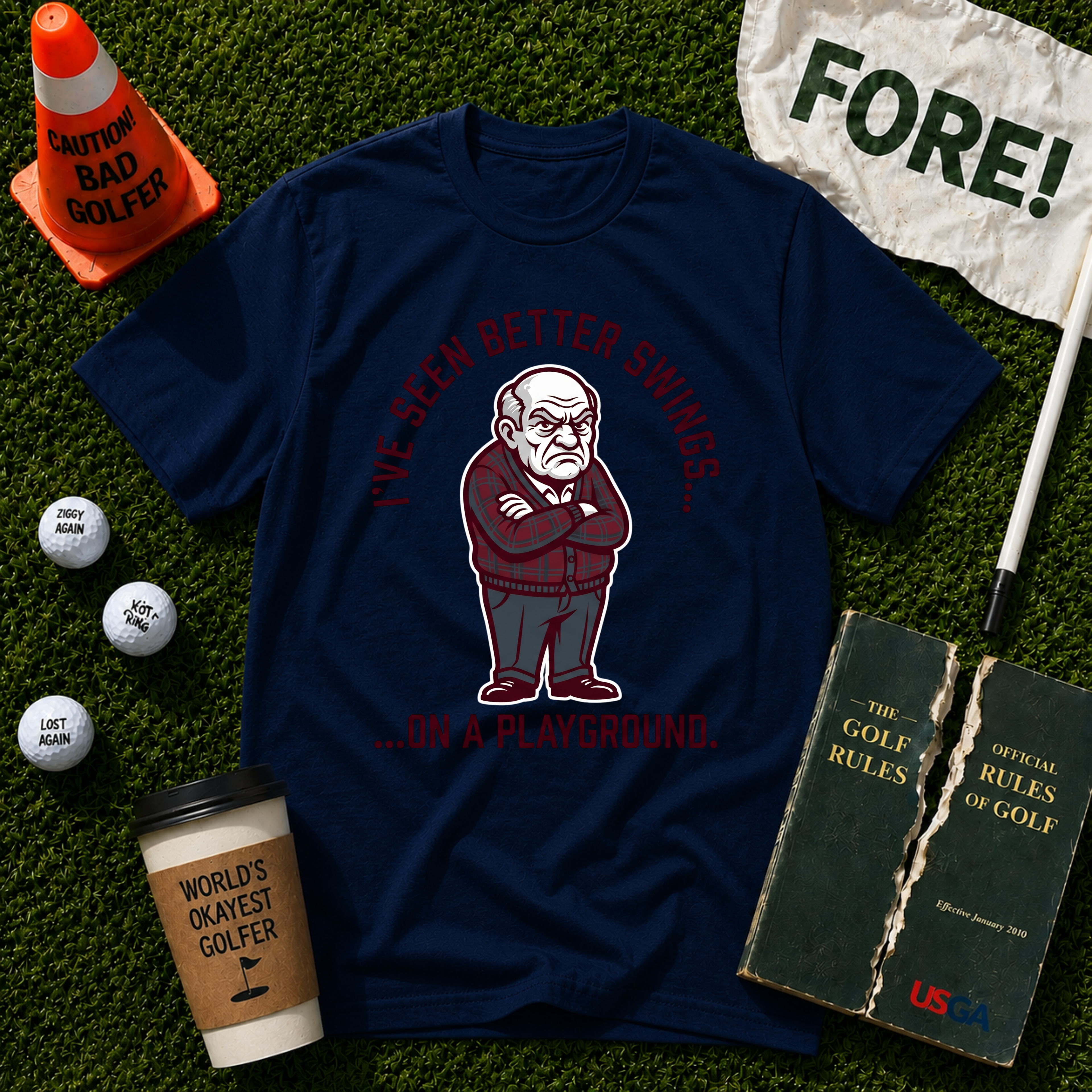 Seen Better Swings T-Shirt