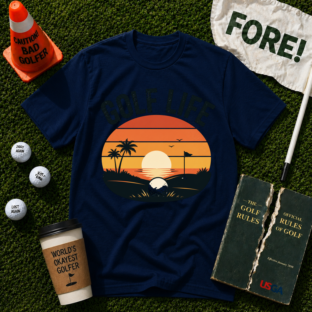#Golf Life  Tech T-Shirt