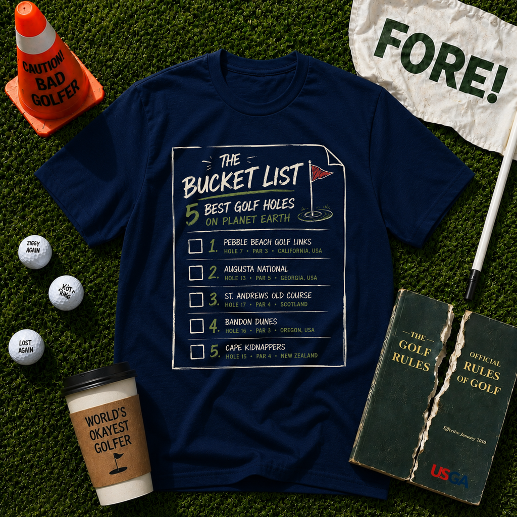 Bucket List Best Holes T-Shirt