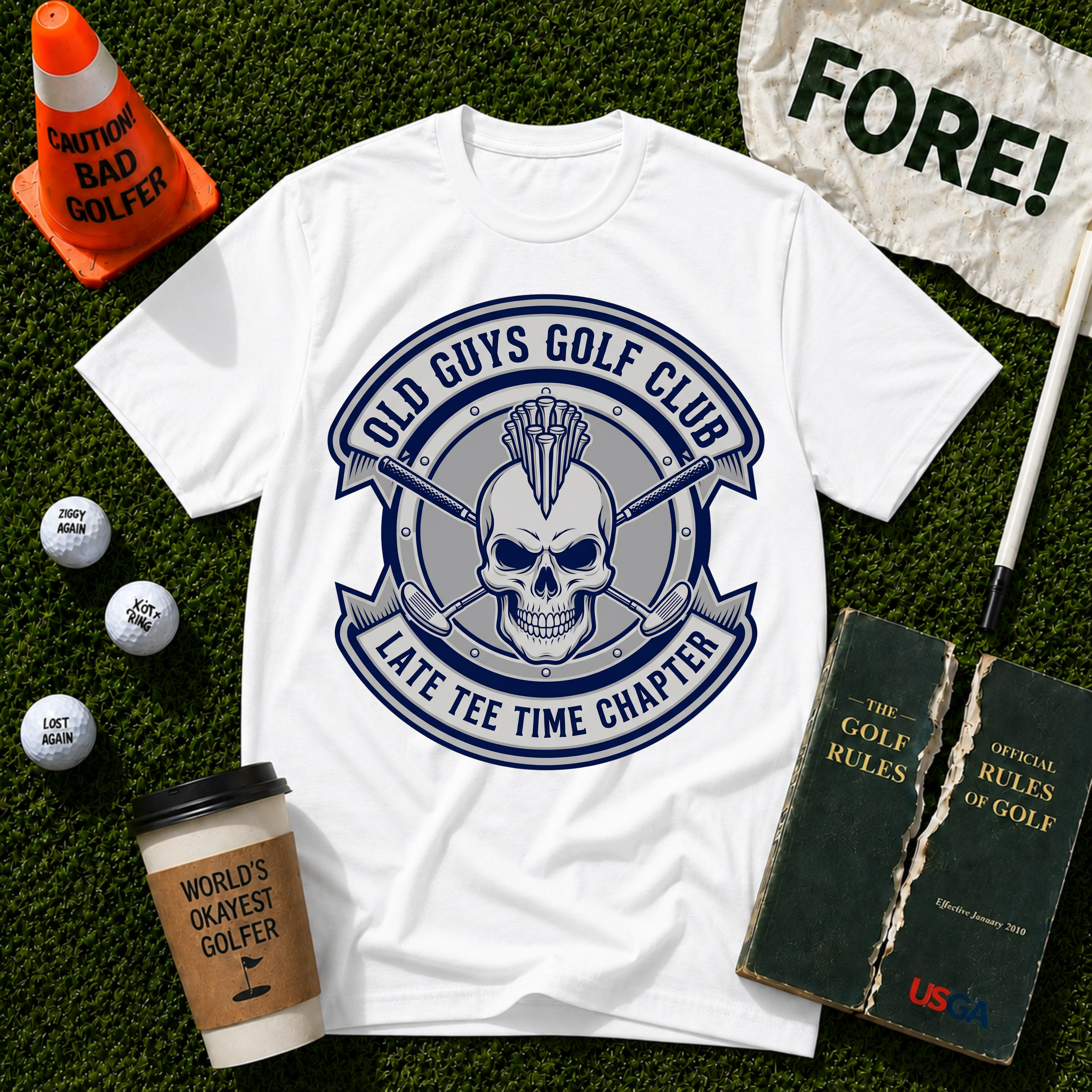 Old Guys Golf Club T-Shirt
