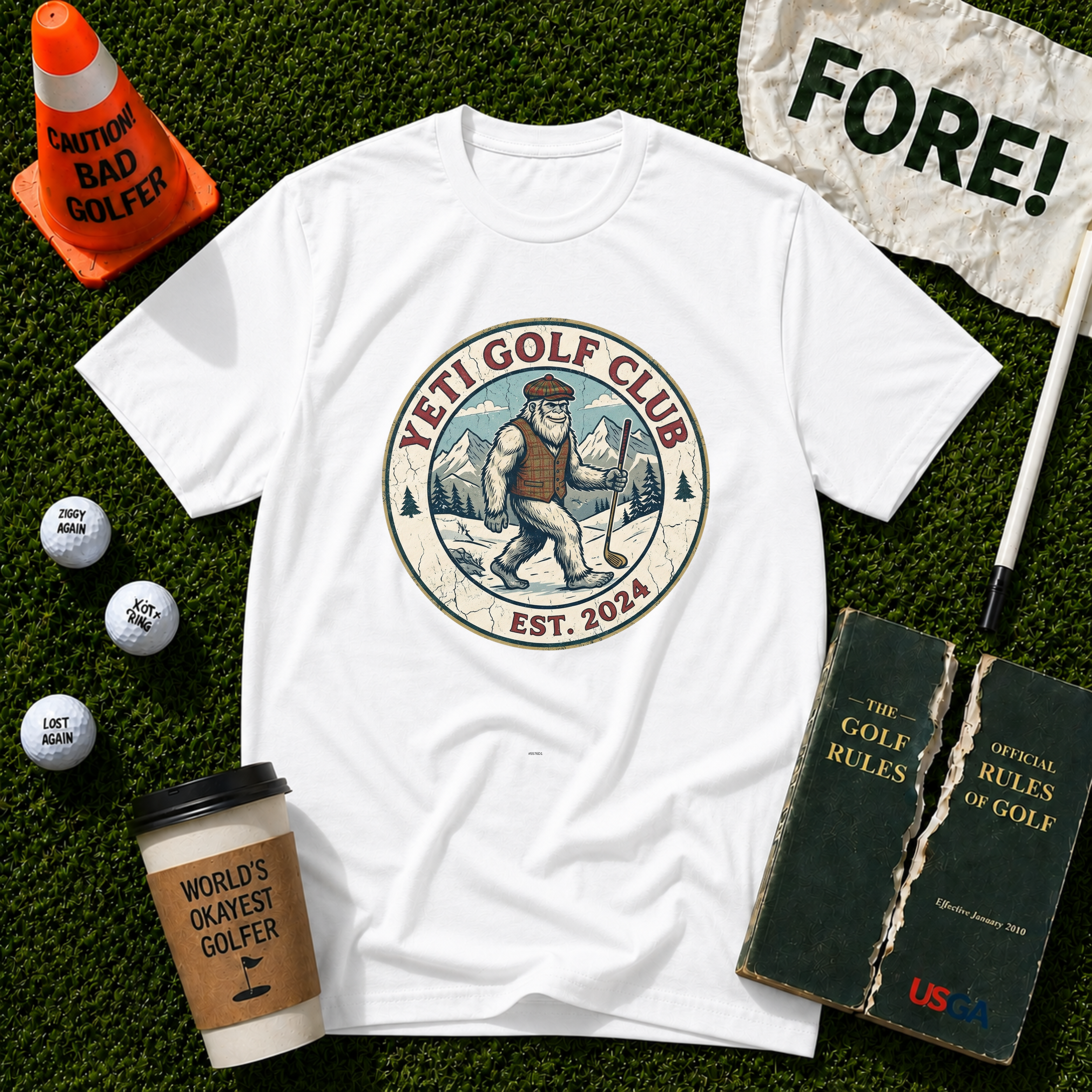 Yeti Golf Club T-Shirt