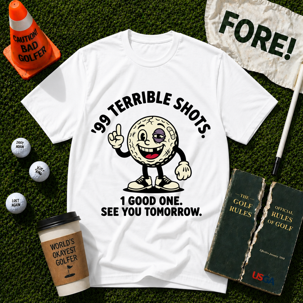 "99 Terrible Shots" T-Shirt