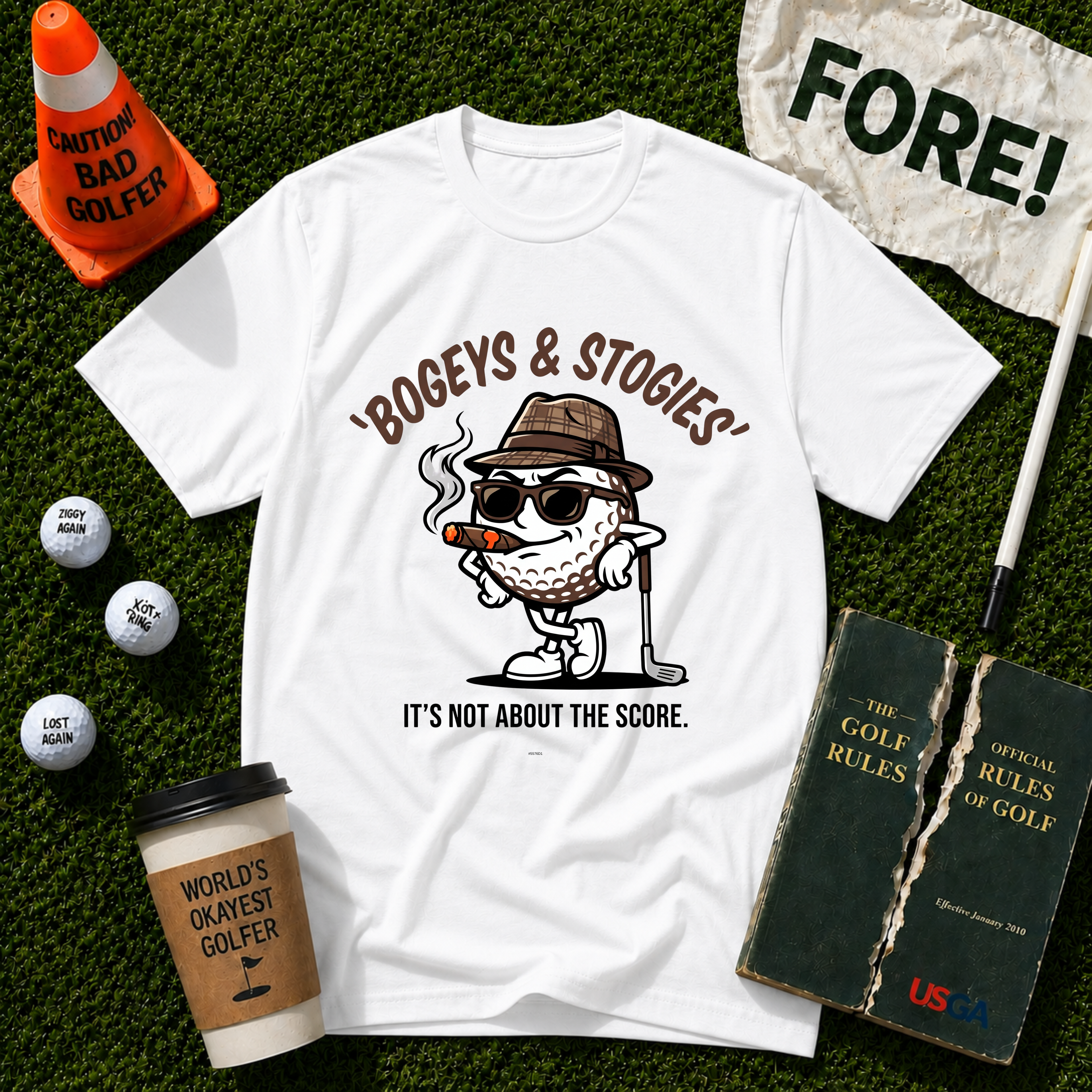 Drives & Ashes Golf Club T-Shirt
